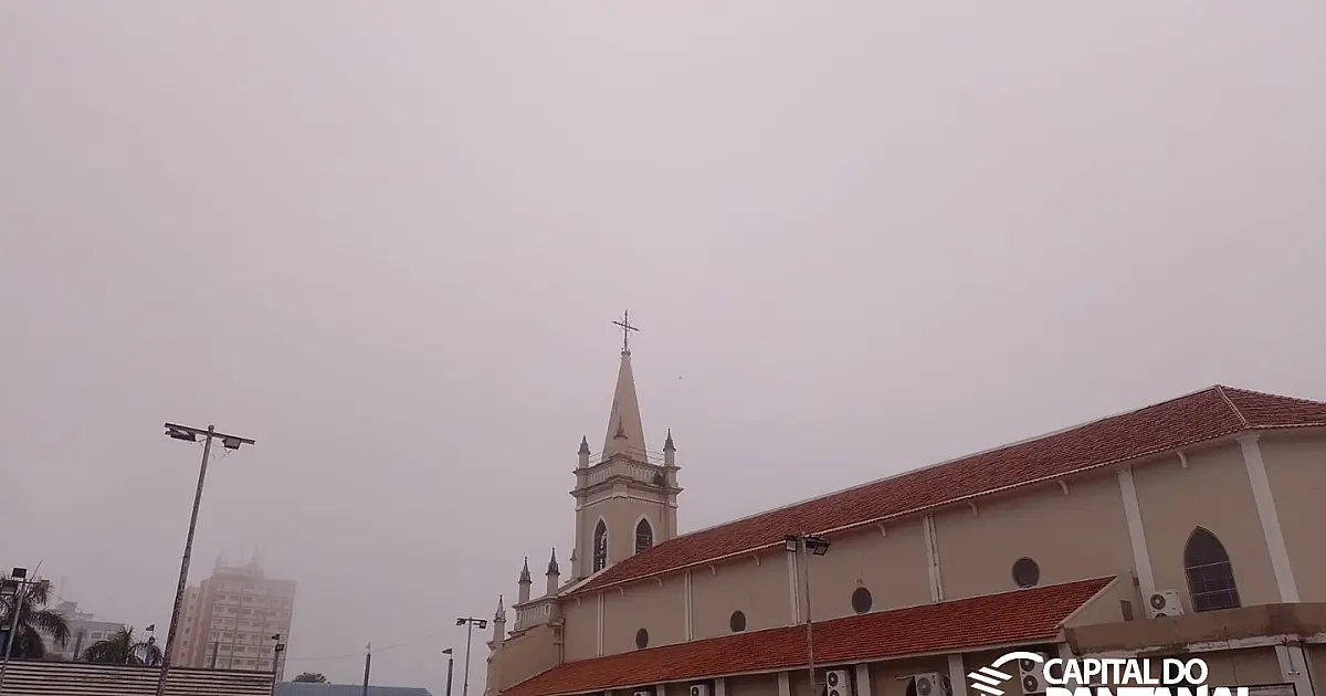 Segunda-feira de frio em Corumbá
