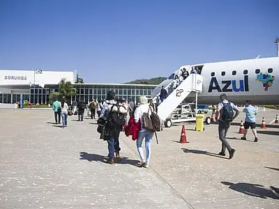 Voos diretos ida e volta de Campo Grande para Corumbá estão à partir de R$ 282