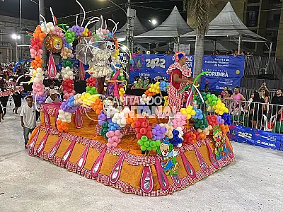 Estação Primeira do Pantanal faz viagem ao reino da imaginação infantil