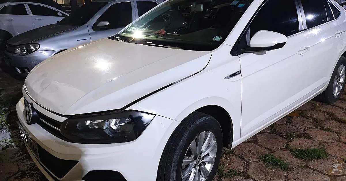Carro com registro de busca e apreensão é localizado na zona sul de Corumbá