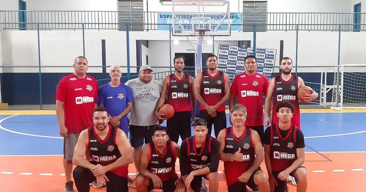 Basquete Master de Corumbá disputa os Jogos Abertos em Aquidauana