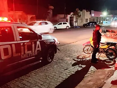 Moto é recuperada em ronda no centro de Corumbá