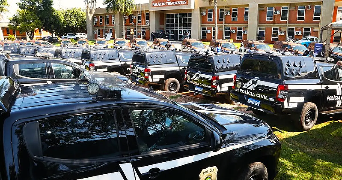Governo de MS entrega 77 viaturas à Polícia Militar e Civil