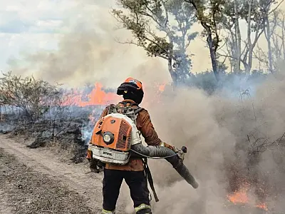 Previsão de temperatura alta e queda na umidade do ar é alerta para novos incêndios