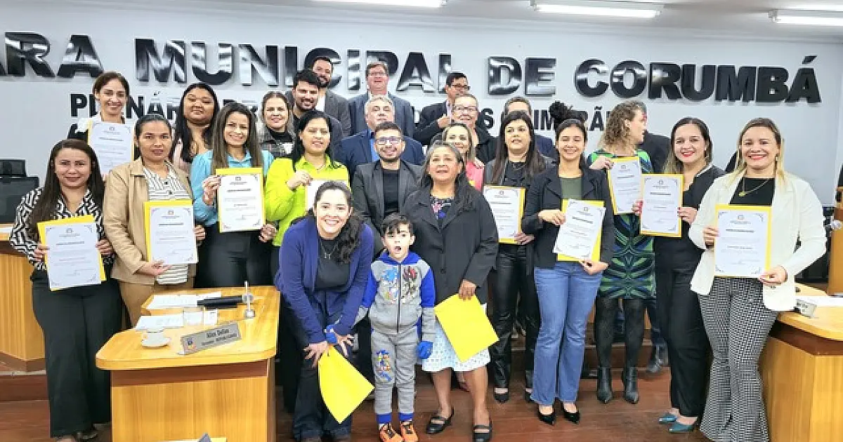 Profissionais da Enfermagem são homenageados em Corumbá