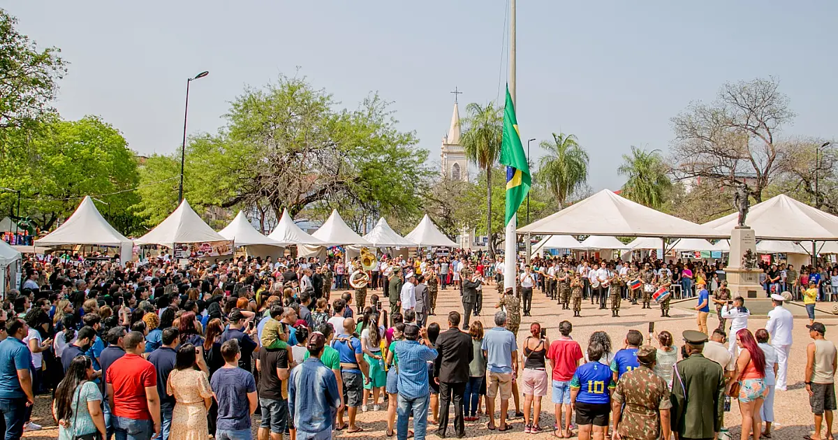 Dia da Independência é celebrado com desfiles e quermesse da Apae em Corumbá
