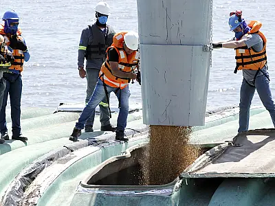 Porto Murtinho retoma exportação de soja com estimativa de escoar 450 mil toneladas neste ano