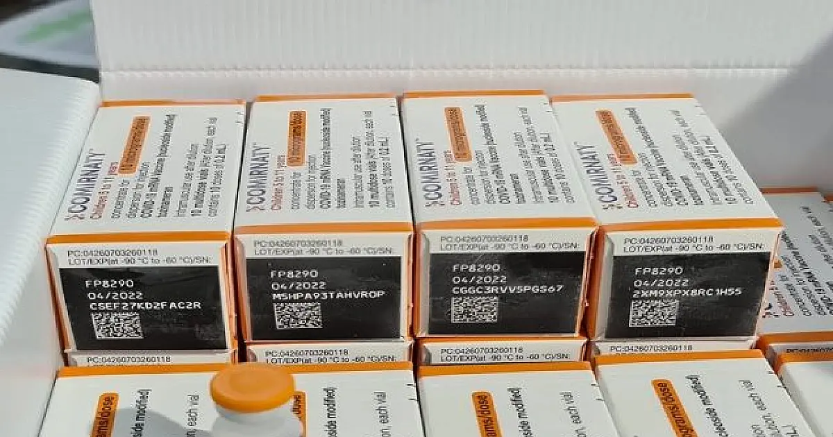 Ministério da Saúde anuncia mais 26.500 doses da Pfizer pediátrica para MS