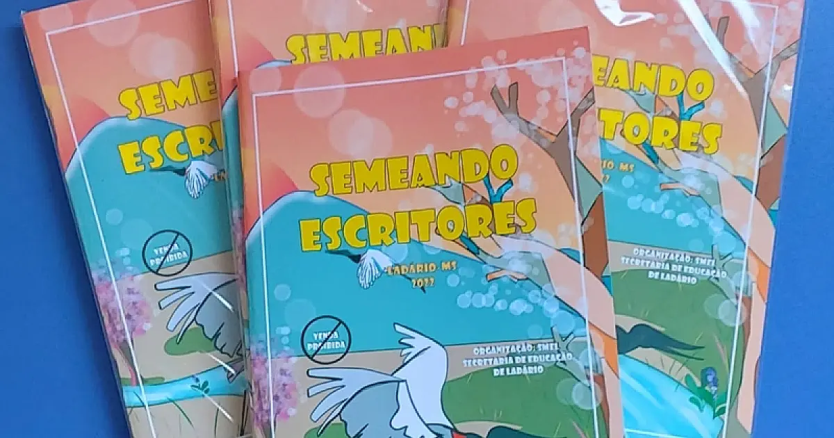 Livro produzido por alunos da Reme de Ladário será lançado nesta sexta (29)