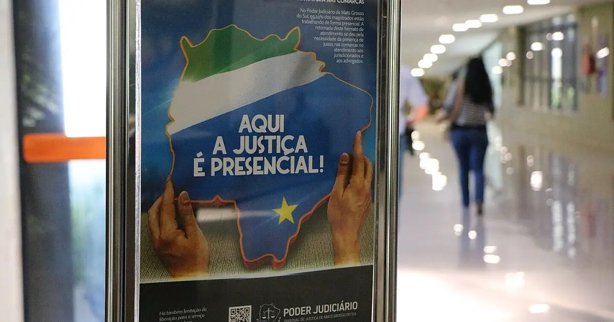 Judiciário de MS tem 99,24% de magistrados e 81% de servidores no trabalho presencial