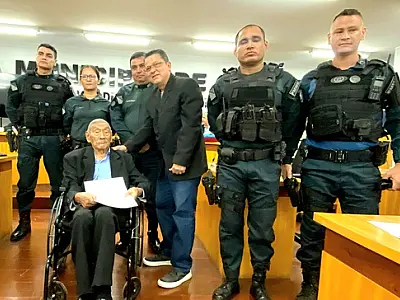 Sargento é homenageado na Câmara por serviços prestados à Polícia Militar do MT e MS