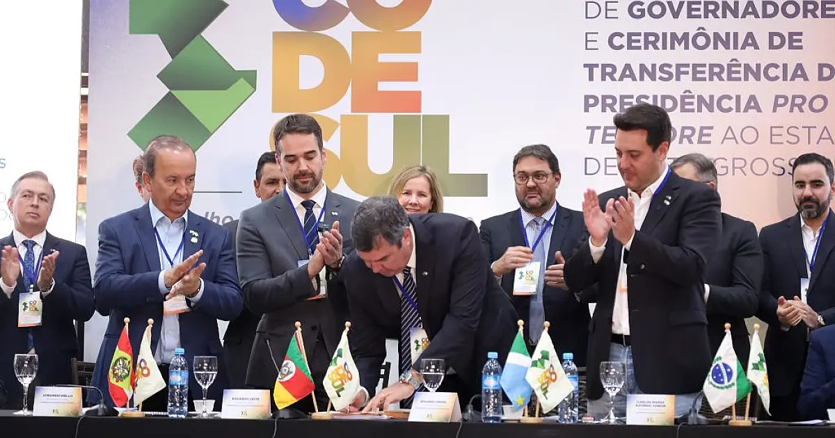 Riedel assume presidência do Codesul e firma parcerias para impulsionar novos investimentos em MS