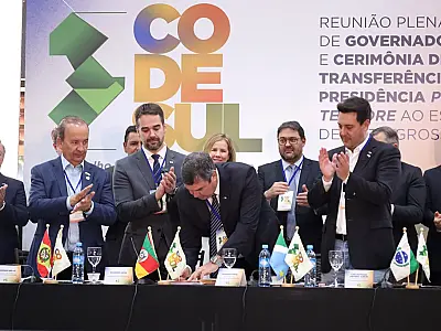 Riedel assume presidência do Codesul e firma parcerias para impulsionar novos investimentos em MS