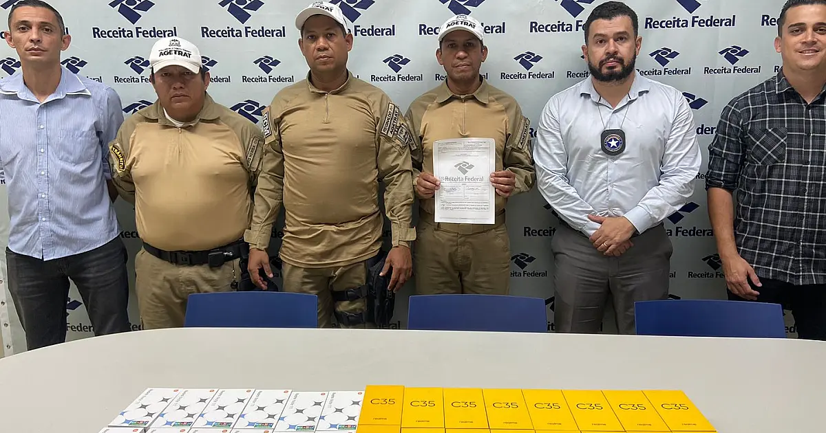 Receita Federal destina celulares para utilização na fiscalização de trânsito
