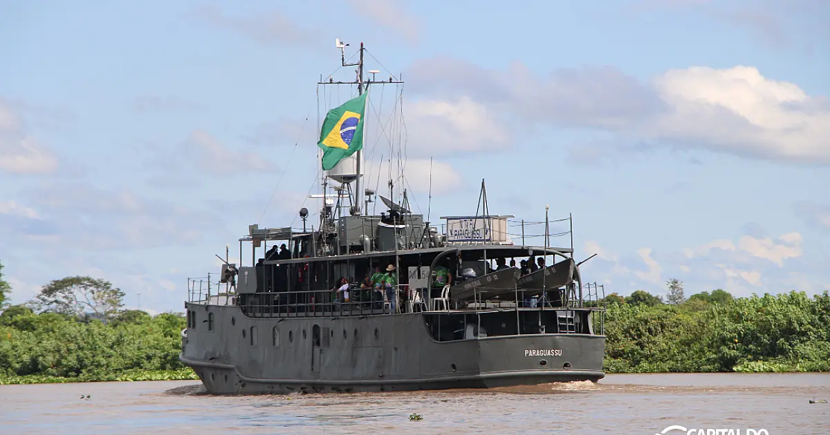 "Juizados em Ação" suspende em navio da Marinha para atender comunidades indígenas