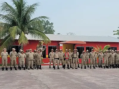 Mais 60 Bombeiros Militares são empenhados para troca do efetivo na Operação Pantanal