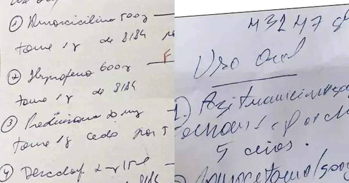 Receitas médicas ilegíveis viram alvo do MP em MS