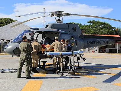 Morador do Paiaguás é socorrido após cair do cavalo e perder o movimento das pernas