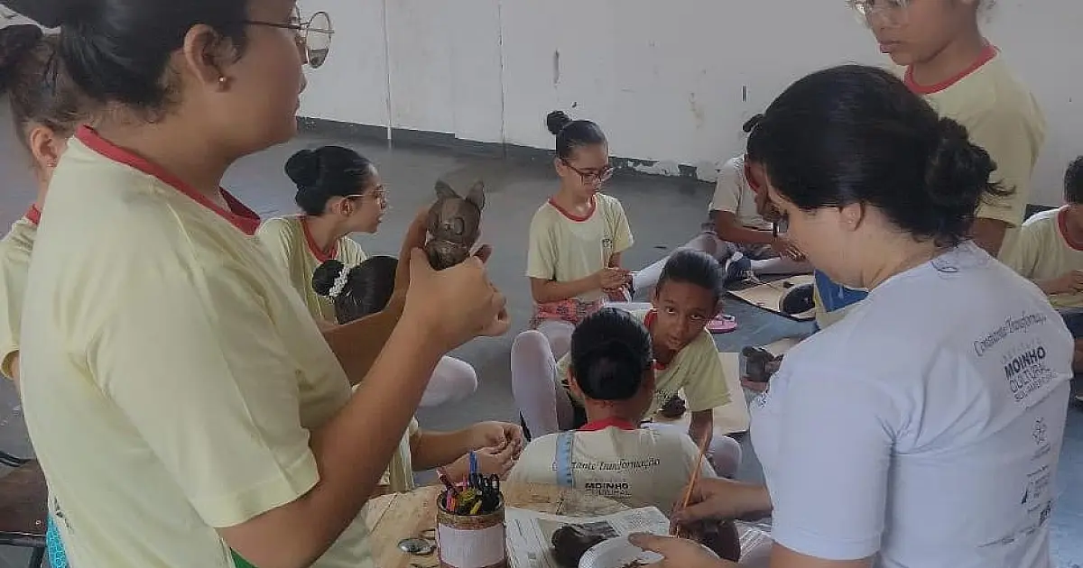 Instituto traz a argila da barranca do Rio Paraguai para desenvolver tema do Moinho In Concert 22