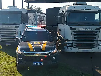 Após recuperação de carretas, motoristas são libertados de cativeiro