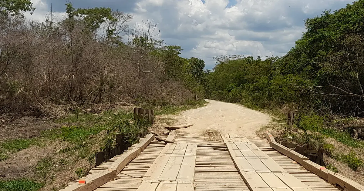 Trecho da MS 243 é interditado para reforma de ponte