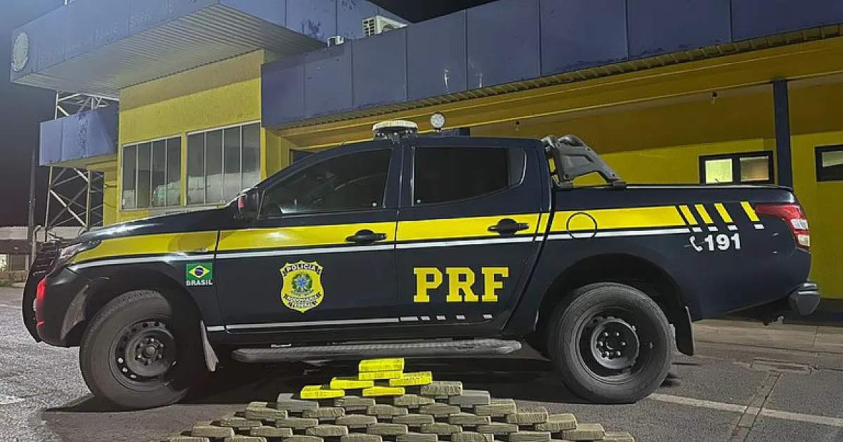 PRF apreende 47 Kg de cocaína que seguia de Corumbá para Capital