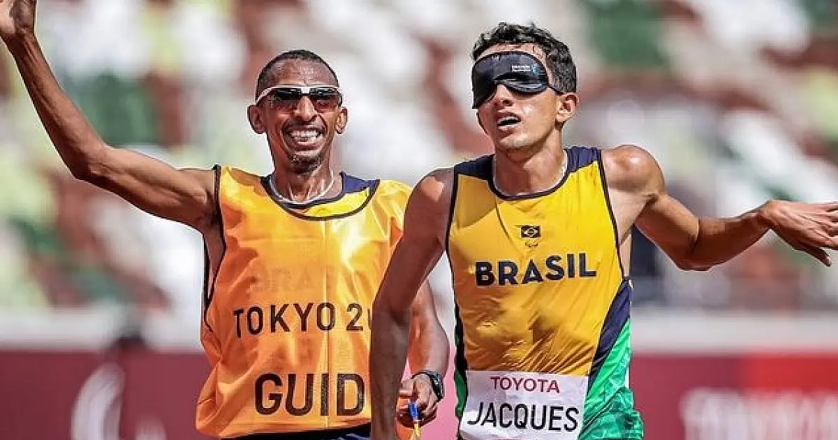 Yeltsin Jacques de MS é ouro no atletismo na Paralimpíada de Tóquio
