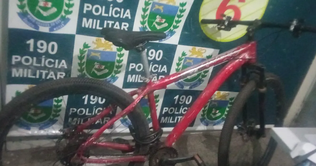 Morador de rua é preso acusado de furtar bicicleta