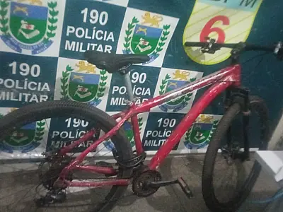Morador de rua é preso acusado de furtar bicicleta