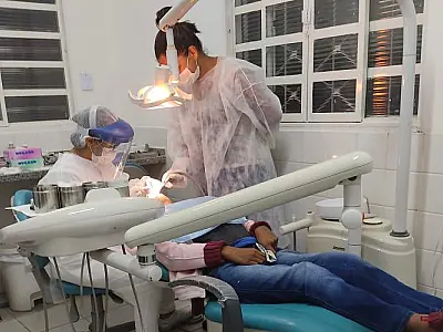 Saúde realiza ação de conscientização sobre o câncer bucal