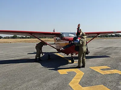 Aeronave sai de Corumbá para buscas aéreas no Rio