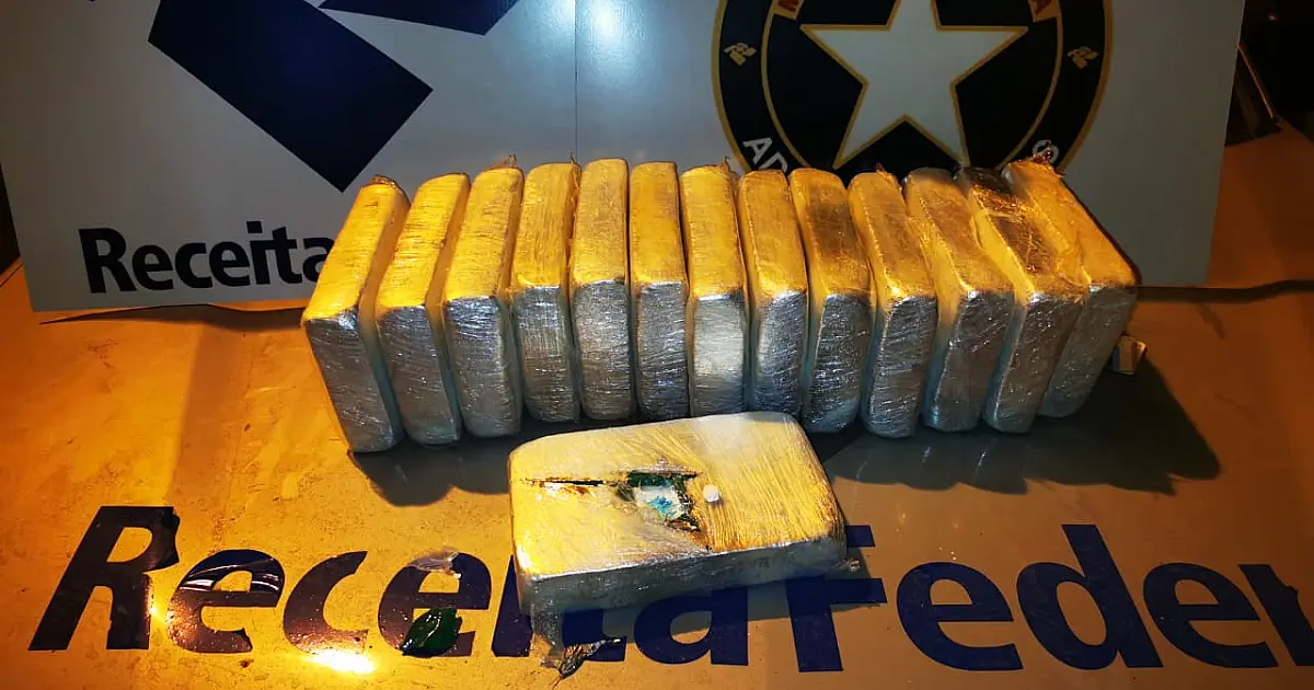 Boliviano é preso com quase 15 quilos de cocaína na fronteira