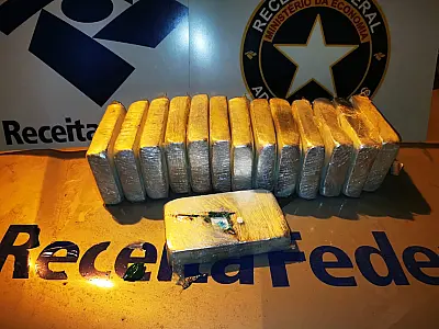 Boliviano é preso com quase 15 quilos de cocaína na fronteira