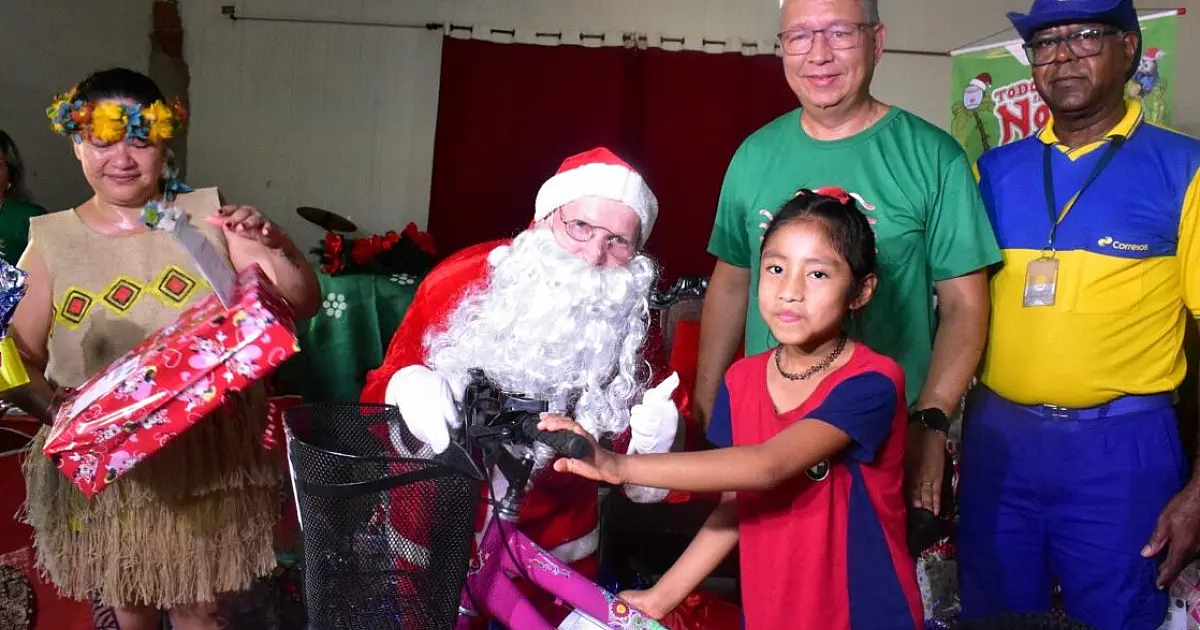 Campanha Papai Noel dos Correios será lançada nesta terça (5) em MS