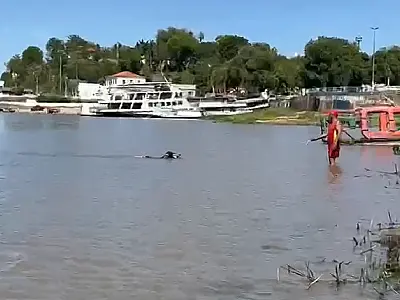 Homem que morreu afogado pescava no rio Paraguai