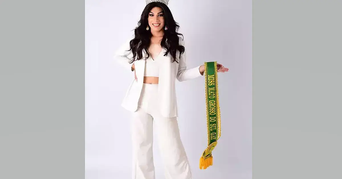 Corumbaense disputa Miss Brasil Gay com trajes inspirados no Pantanal