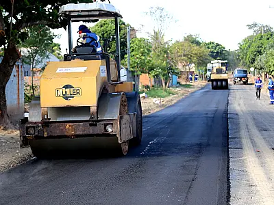 Obras de infraestrutura avançam em ruas do bairro Jardim dos Estados
