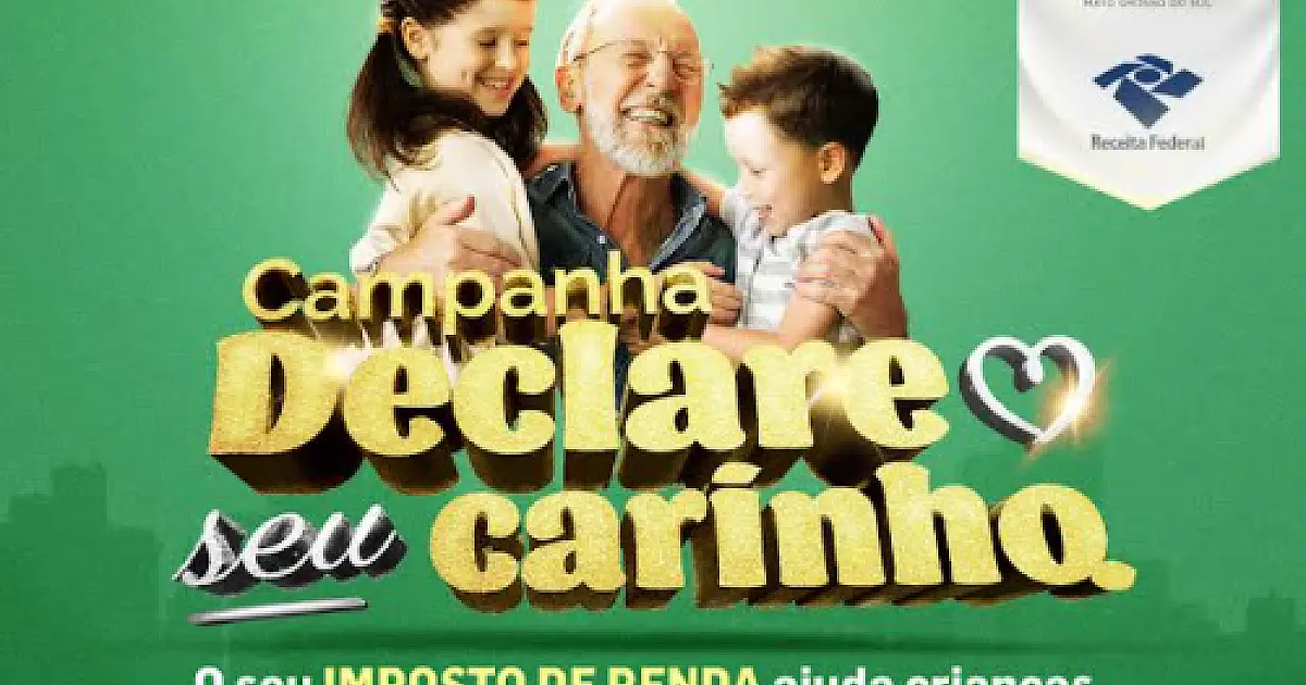 Campanha incentiva doação do imposto de renda para fundos da criança, adolescente e idoso