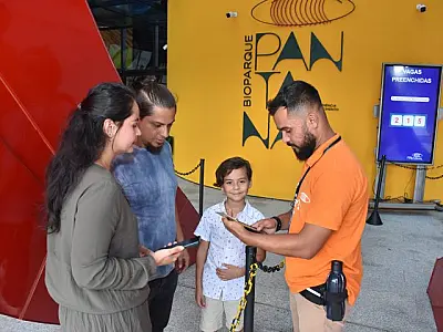 Além do agendamento, Bioparque Pantanal disponibiliza vagas limitadas para cadastro no local