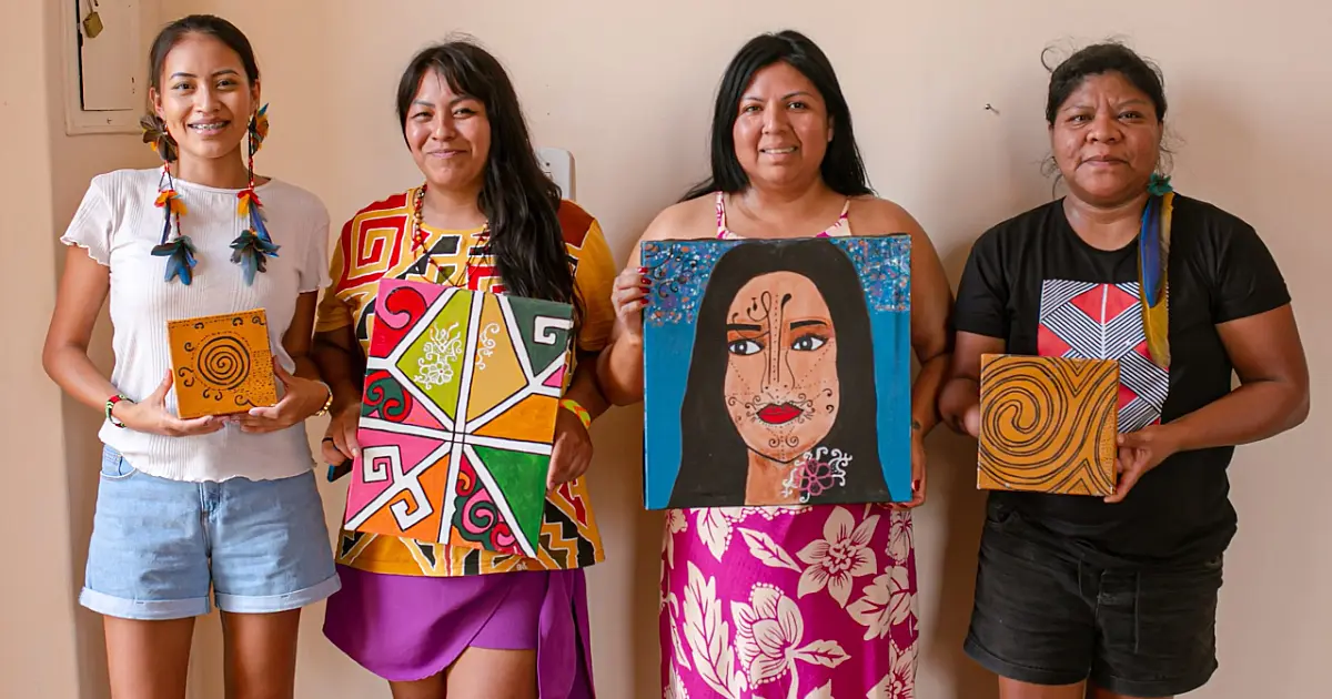 Exposição de mulheres indígenas mostra a arte "sagrada" das etnias de Mato Grosso do Sul