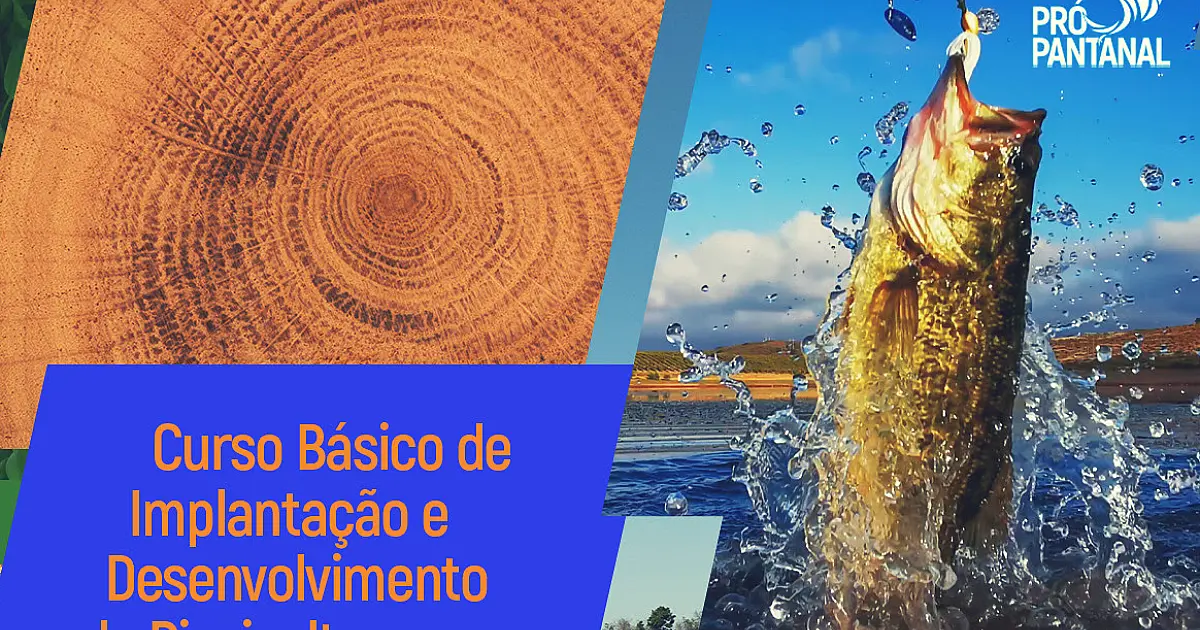 Inscrições abertas para curso básico de desenvolvimento de piscicultura no Pantanal