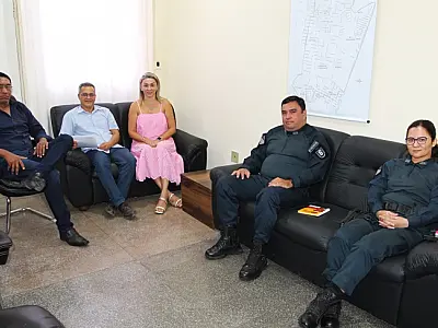 PM firma parceria com município de Ladário em prol do Programa Mulher Segura