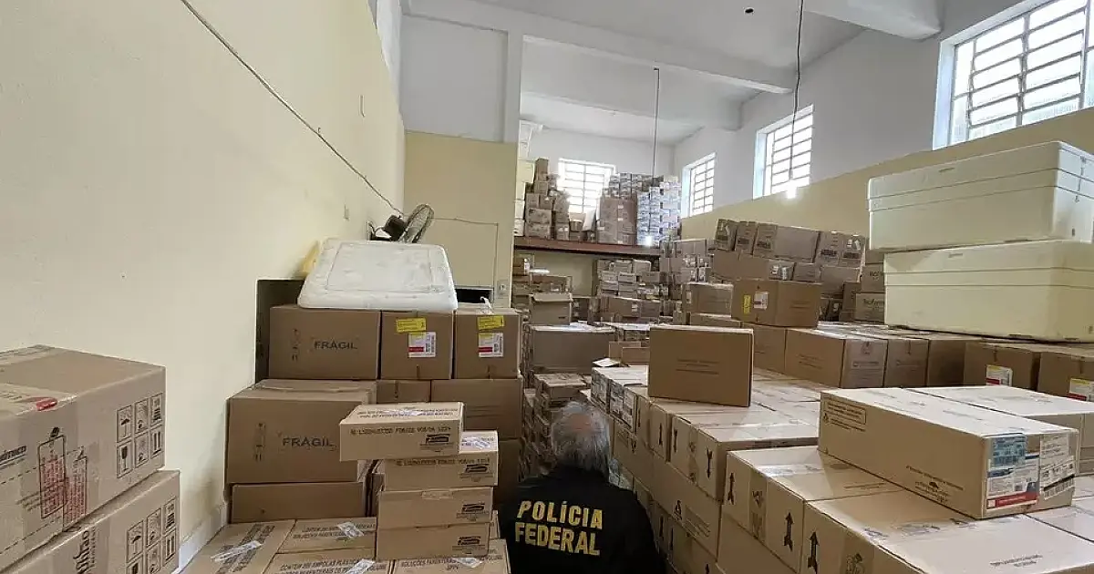 Operação combate esquema de comércio de medicamentos falsificados