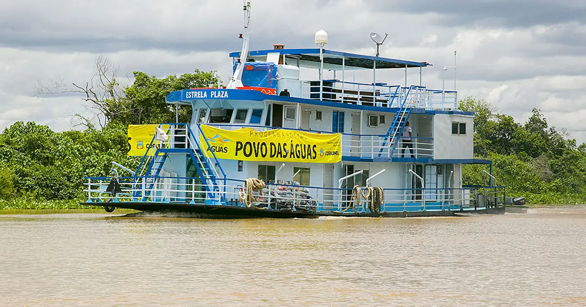 Povo das Águas inicia atendimento aos ribeirinhos do Alto Pantanal