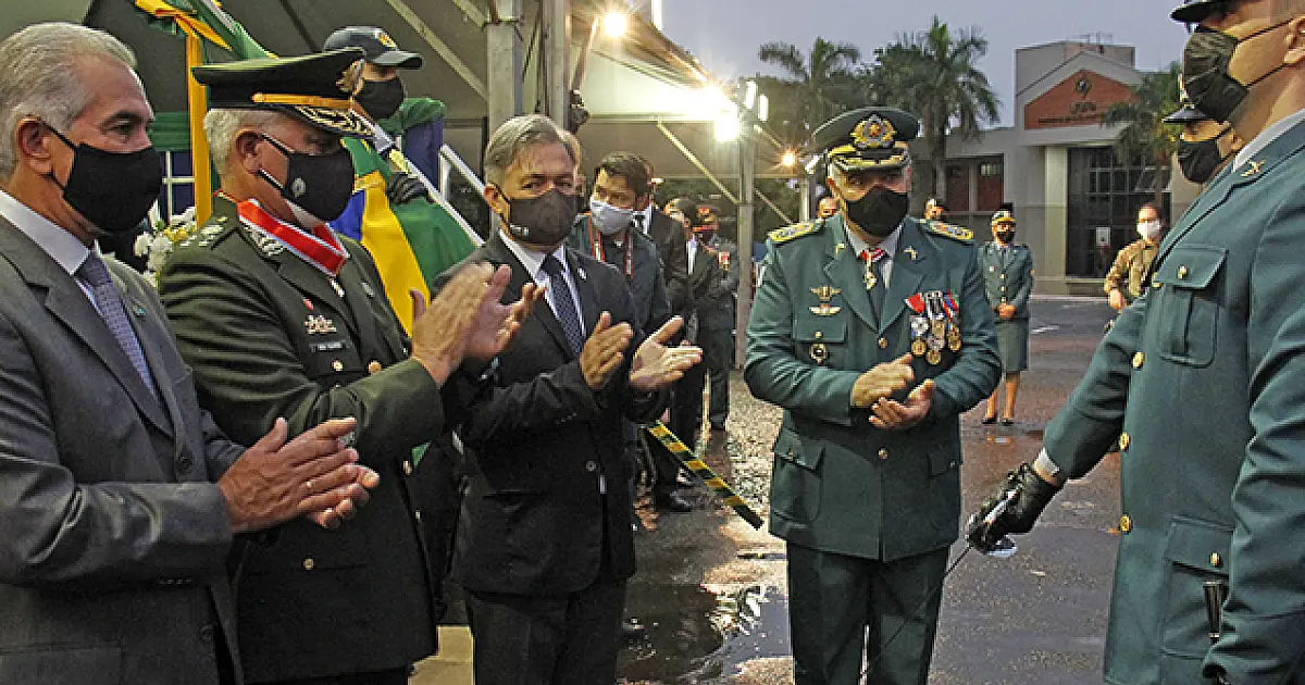 Polícia Militar de MS comemora 186 anos com anúncio de investimentos e reestruturação da carreira