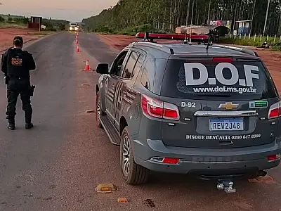 Índice de roubos registra redução na fronteira do Mato Grosso do Sul