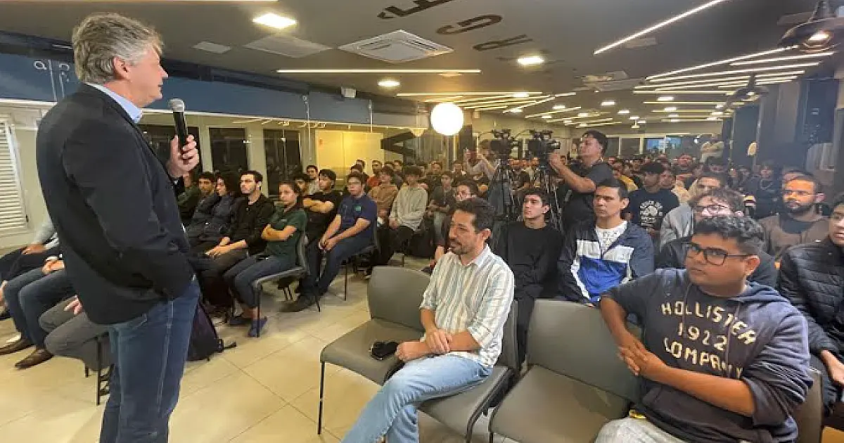 Aula magna dá início ao programa Voucher Desenvolvedor para mais de 300 alunos de MS