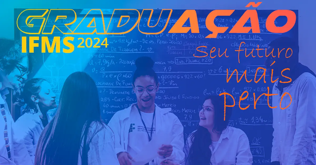 IFMS abre inscrições para 314 vagas em cursos gratuitos de graduação