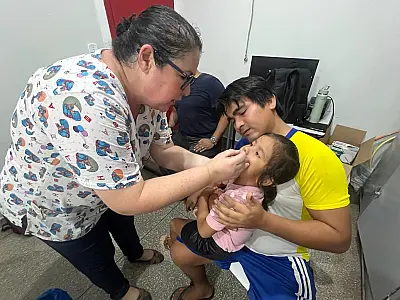Corumbá encerra a campanha da Pólio com cobertura vacinal de 7,6%