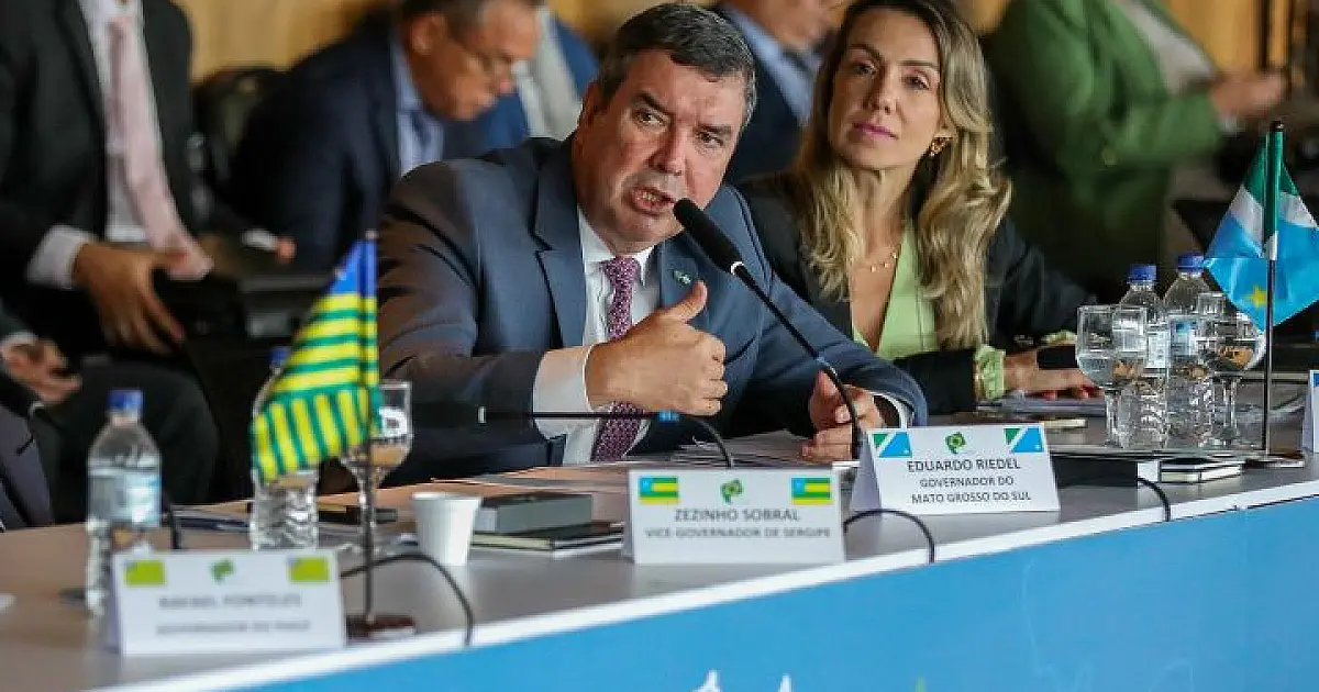 Riedel discute reforma tributária, marco temporal e segurança pública no Fórum dos Governadores